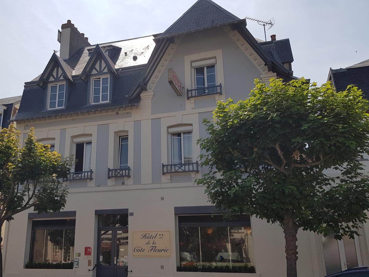 Hotel De La Cote Fleurie Deauville Exterior foto